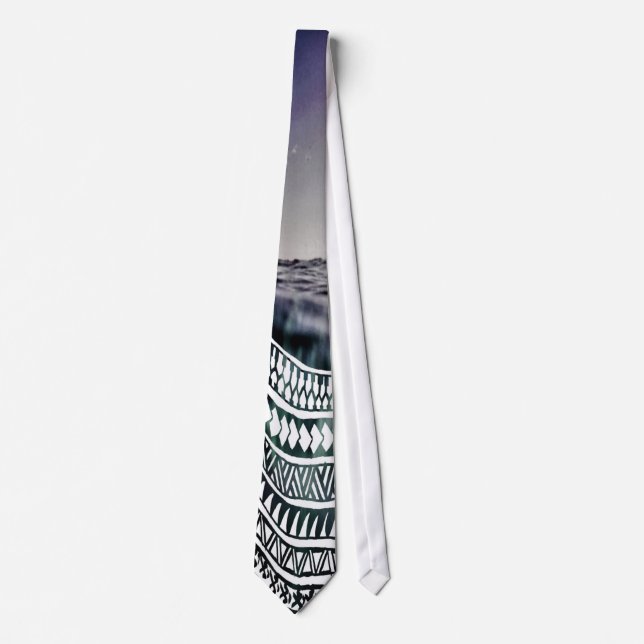 Pacific Ocean Cultures Neck Tie (Front)