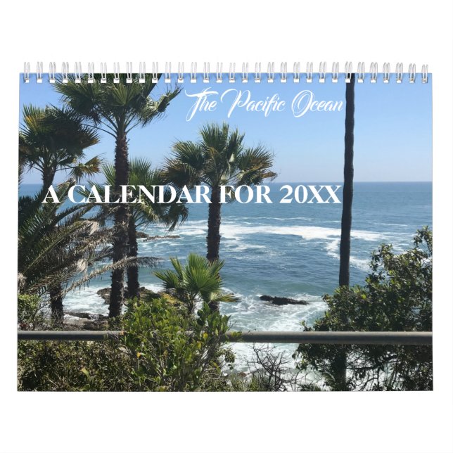 Pacific Ocean Views Laguna Beach Calendar 2025 (Cover)