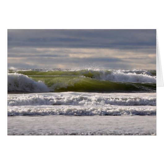 Pacific Ocean Waves! Cards (Front Horizontal)