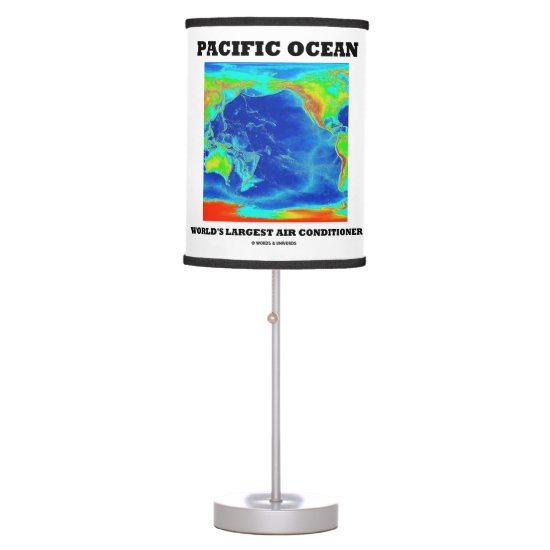 Pacific Ocean World's Largest Air Conditioner Table Lamp