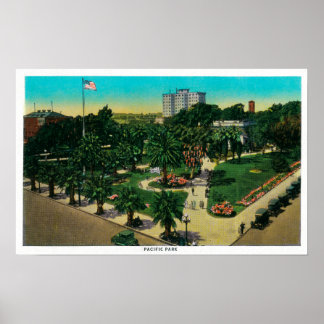 Pacific Park in Long Beach, California Poster