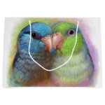 Pacific Parrotlet Parrot Realistic Painting Gift Bag