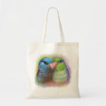 Pacific Parrotlet Parrot Realistic Painting Tote Bag