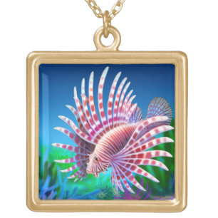 Pacific Reef Lionfish Necklace