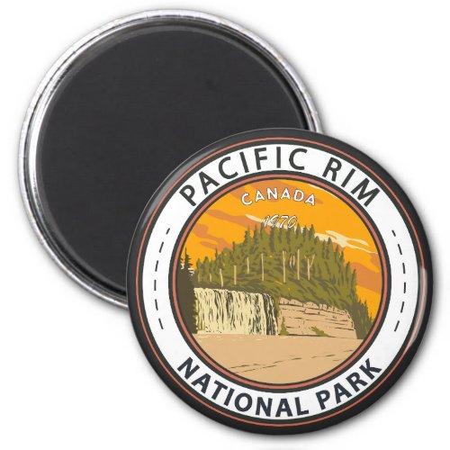 Pacific Rim National Park Reserve Canada Badge Magnet