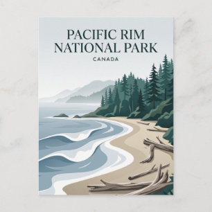 Pacific Rim National Park Reserve Canada Postcard