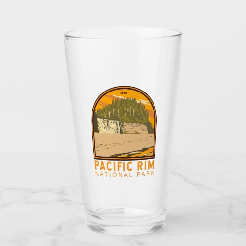 Pacific Rim National Park Reserve Travel Vintage Glass