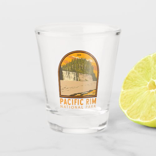 Pacific Rim National Park Reserve Travel Vintage Shot Glass