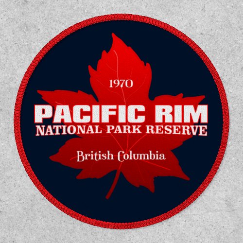 Pacific Rim NPR maple leaf Patch