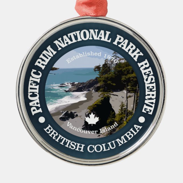 Pacific Rim NPR Metal Ornament (Front)