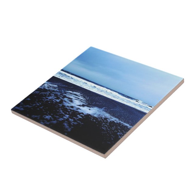 Pacific Seascape Ceramic Tile (Side)
