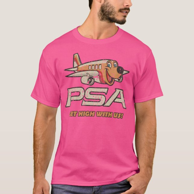 Pacific Southwest Airlines (Psa) T-Shirt (Front)