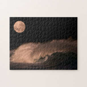 Pacific Storm Waves North Shore of Oahu, Hawaii Jigsaw Puzzle