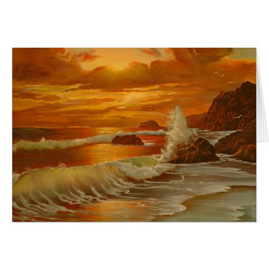 Pacific Sunset Cards (Front Horizontal)