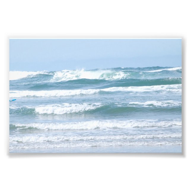 Pacific Waves Artwork Photo Print (Front)