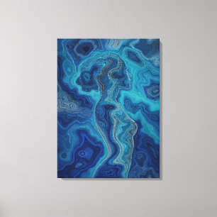 “Pacifica” – An Ocean Portrait Canvas Print