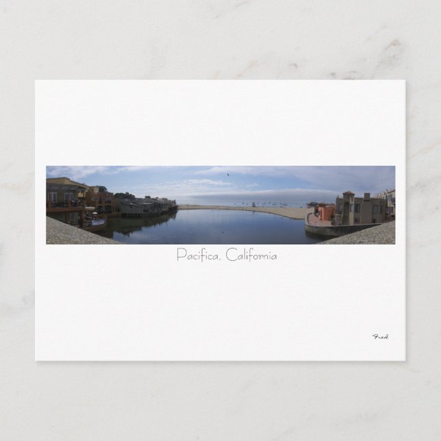 Pacifica, California Postcard (Front)