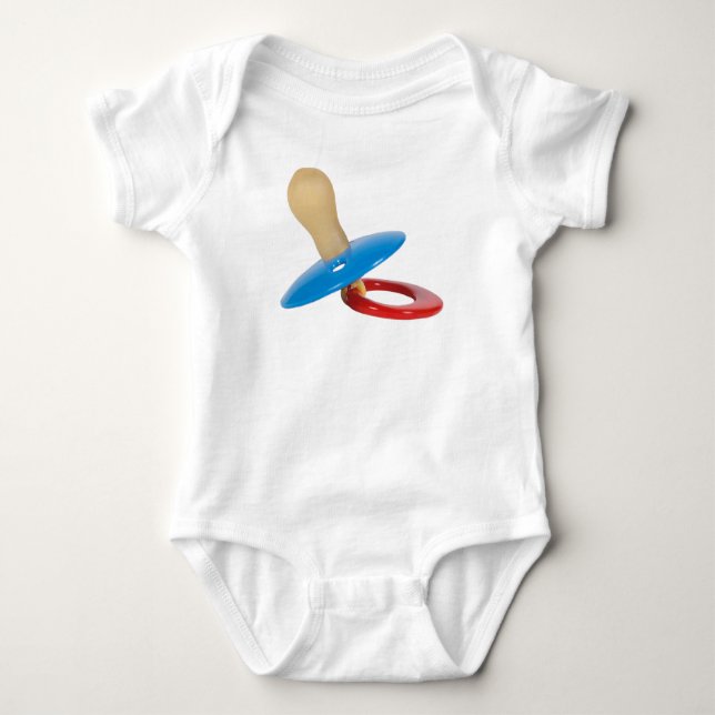 Pacifier Baby Bodysuit (Front)
