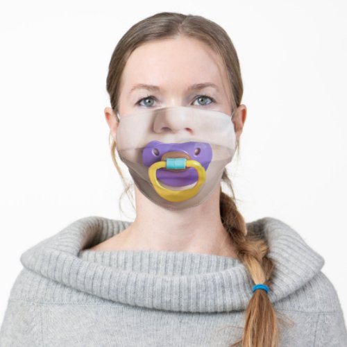 Pacifier _ Baby _ Cute _ Fun Adult Cloth Face Mask