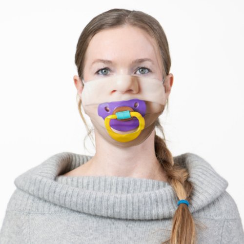 Pacifier _ Baby _ Cute  _ Funny Adult Cloth Face Mask