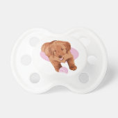 Pacifier, Baby with Puppy and Ball Pacifier (Front)