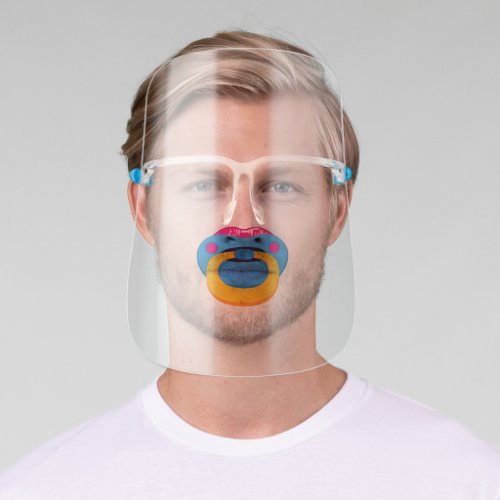 Pacifier _ Big Baby _ Funny _ Lips _ Face Shield