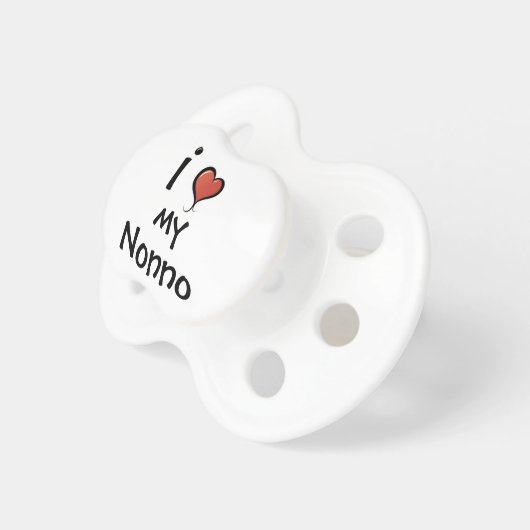 Pacifier I Love My Nonno (Front Right)