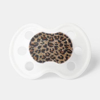 Pacifier~  Leopard Design Pacifier by Solasmoon at Zazzle