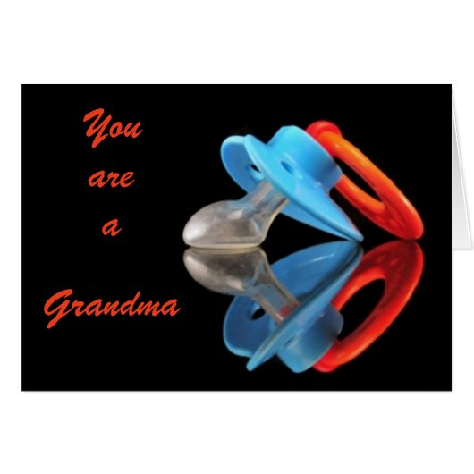 Pacifier Reflection Cards (Front Horizontal)