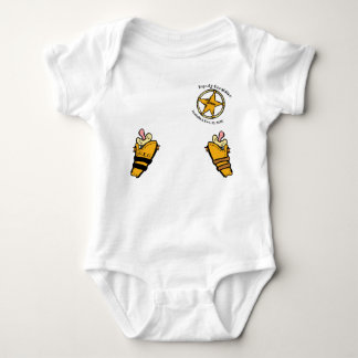Pacifier sheriff cowboy cowgirl baby jumpsuit bodysuit