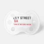 Lily STREET   Pacifiers