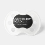 SNOWBERRY ROaD  Pacifiers
