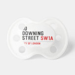 10  downing street  Pacifiers