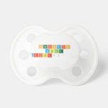 Periodic
 Table
 Writer(('.,.  Pacifiers