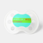 swagg dr:)  Pacifiers