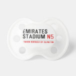 emirates stadium  Pacifiers