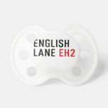 English  Lane  Pacifiers