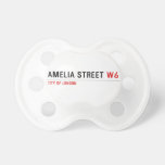 Amelia street  Pacifiers