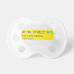 Akinn Street  Pacifiers