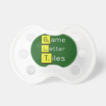 Game
 Letter
 Tiles  Pacifiers
