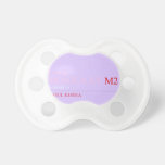 I Love MONiCA.SY  Pacifiers