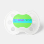 I Love Dallas  Pacifiers