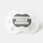 Periodic
 Table
 Writer  Pacifiers