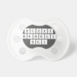 Happy
 Birthday
 Wei  Pacifiers