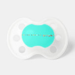 A b c d e f  g h I j k l m n o p q are s t
 you v with x y z  Pacifiers