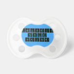 Periodic
 Table
 Writer  Pacifiers