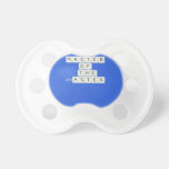 MASTER
 OF
   THE
 disASTER
 
 
   Pacifiers