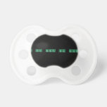 In the name of god  Pacifiers