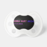 Anna Hart  Pacifiers