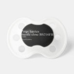 Paige harries mantle close  Pacifiers